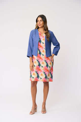 Foil Sun-sational Dress - Flower Burst | Pink Poppies