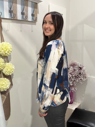 Foil Trouser Holey Moley - Dark Sage | Pink Poppies