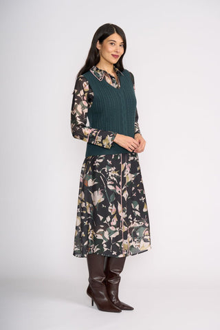 Foil Vest Intentions Vest - Ivy | Pink Poppies