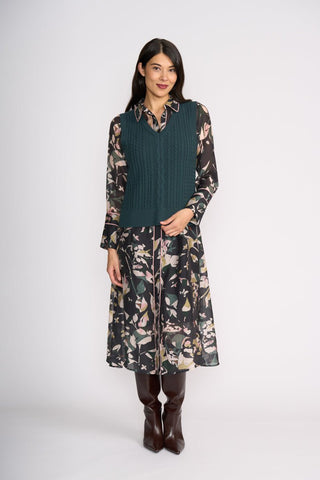 Foil Vest Intentions Vest - Ivy | Pink Poppies