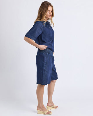 Foxwood Kamila Short Top Dark Indigo [sz:size 10]