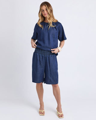 Foxwood Kamila Short Top Dark Indigo [sz:size 10]