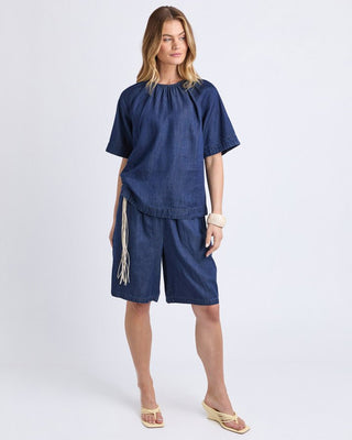 Foxwood Natalie Top Dark Indigo [sz:size 10]