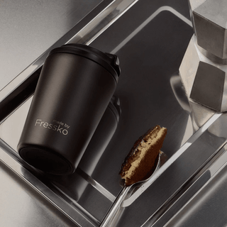 Fressko Ceramic Camino Cup 340ml Espresso | Pink Poppies