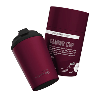 Fressko Ceramic Camino Cup 340ml Pinot | Pink Poppies