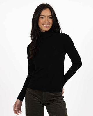 Humidity Alana Skivvy - Black | Pink Poppies