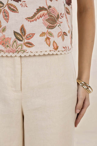 Humidity Bohemian Rose Top [sz:size 8]