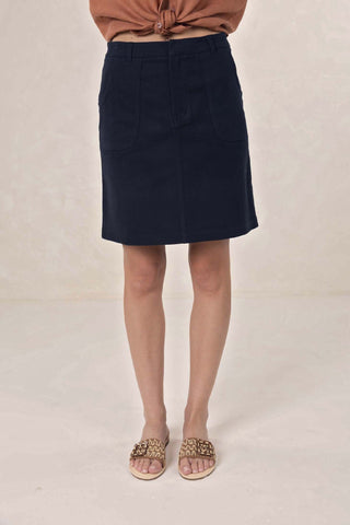 Humidity Freestyle Skirt - Navy [sz:size 8]
