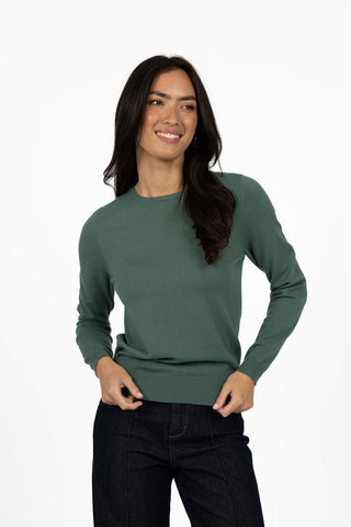 Humidity Jumper Mae - Forest | Pink Poppies
