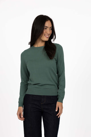 Humidity Jumper Mae - Forest | Pink Poppies