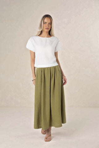 Humidity Marise Top - Ivory [sz:xs]