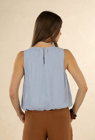 Humidity Samara Top - Dove Blue [sz:size 8]