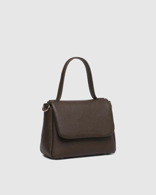 Louenhide Connie Top Handle Bag - Chocolate