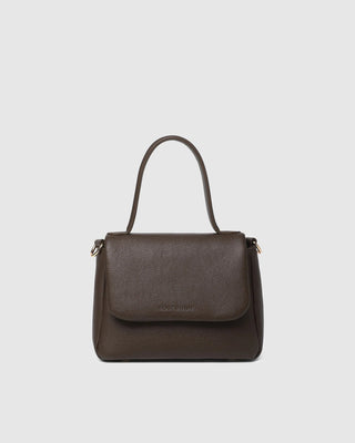 Louenhide Connie Top Handle Bag - Chocolate