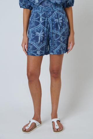 Namastai Relaxed Printed Pull-on Shorts – Branching Out [sz:small / Medium]