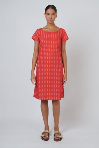 Naturals By O&j  A-line Poplin Dress – Cannage [sz:small]