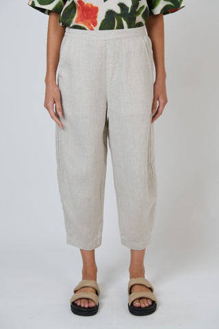 Naturals By O&j Cropped Pant - Sand | Pink Poppies