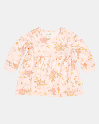 Toshi Baby Dress Knit Ls Classic Marnie Pearl [sz:baby 0]