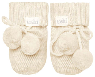 Toshi Organic Booties Marley Feather [sz:baby 000]