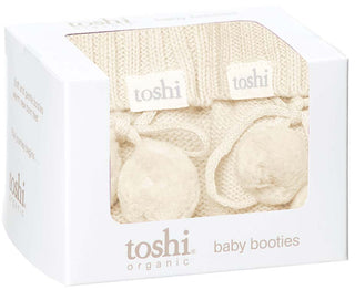 Toshi Organic Booties Marley Feather [sz:baby 000]