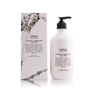 Salus Body Wash 500ml - Geranium & Juniper Berry