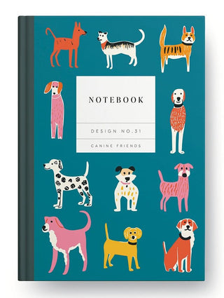 Kaleido A5 Notebook - Canine Friends