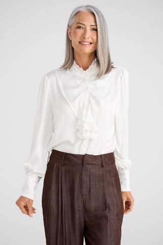 Brave&true Blouse Jazzy - Ivory [sz:xs]
