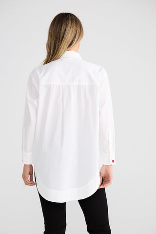 Brave&true Gemma Shirt - Je T Aime [sz:small / Medium]