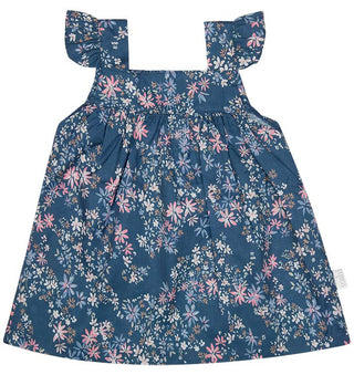 Toshi Baby Dress Athena Moonlight - Pink Poppies 