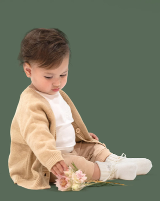 Toshi Cardigan Remy Driftwood [sz:baby 00]