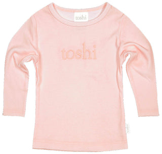 Toshi Dreamtime Organic Tee Long Sleeve - Pearl [sz:baby 00]