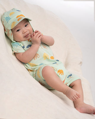 Toshi Onesie Ss Banjo - Congo Oasis [sz:baby 000]