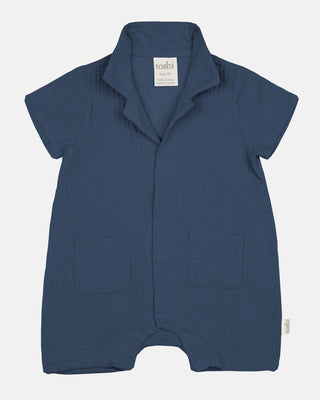 Toshi Romper Sammy - Midnight [sz:baby 1]