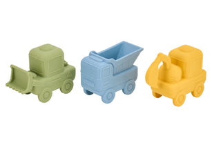 Silicone Squeezy Bath Toys - Truck 3pc