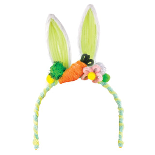Discovery Zone Make Your Own Bunny Headbands 2pcs Set Multi-coloured 