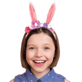 Discovery Zone Make Your Own Bunny Headbands 2pcs Set Multi-coloured 