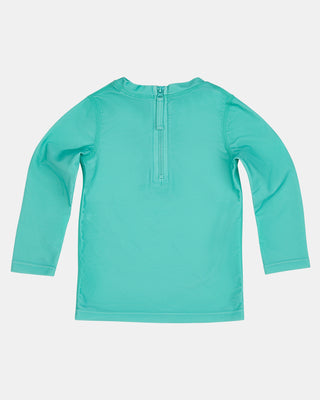 Toshi Swim Rashie Ls Splash Congo Seagrass [sz:baby 0]