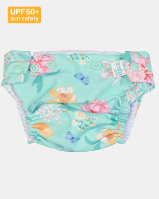 Toshi Swim Nappy Paradise - Waratah Mint [sz:baby 00-0]