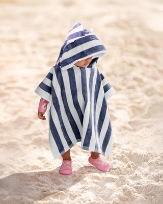 Toshi Towel Hooded Beachcomber - Moonlight [sz:baby 00-2]
