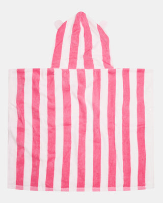 Toshi Towel Hooded Beachcomber - Watermelon [sz:baby 00-2]