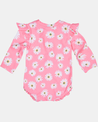 Toshi Swim Onesie - Ripple Daisy Watermelon [sz:baby 00]