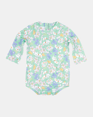 Toshi Swim Onesie Ls Sea Blossom [sz:baby 000]