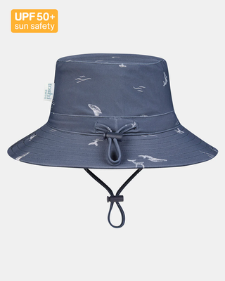 Toshi Swim Sunhat Whales [sz:baby Hat Sml 8-24months]