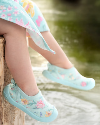 Toshi Swim Baby Reef Booties Paradise - Waratah Mint [sz:kids Shoe 5]