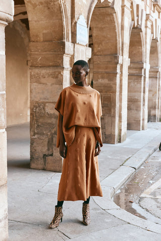 Eb/ive Skirt Masa Knit - Hazel [sz:small]