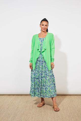Haven Cardigan Oahu Limeade - Pink Poppies 