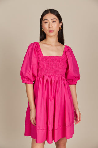 Isleofmine Dress Mini Remi Raspberry [sz:xs]