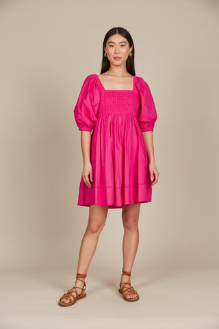 Isleofmine Dress Mini Remi Raspberry [sz:xs]