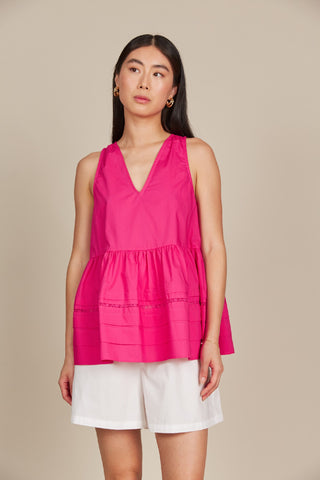 Isleofmine Tank Remi Raspberry [sz:xs]