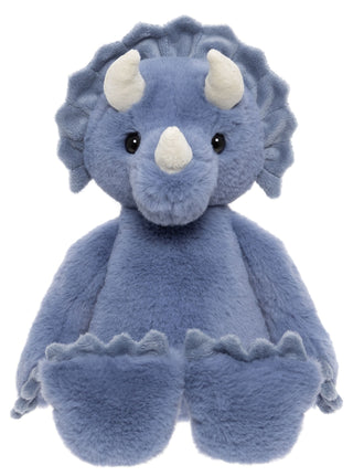 Charlie Bear Troy Triceraptops Denim Blue